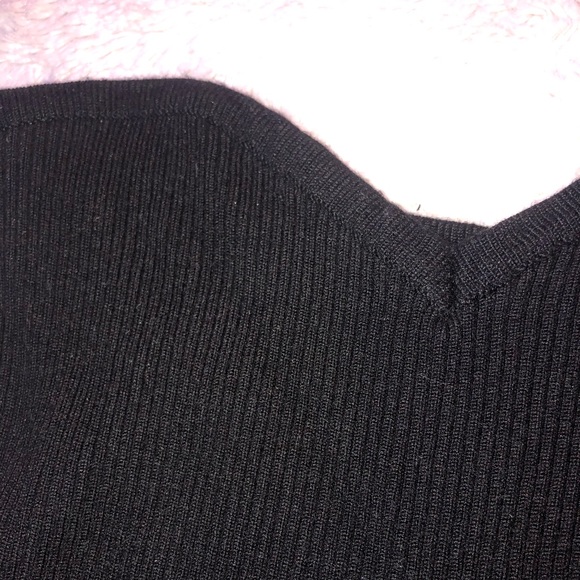 3 for 20‼️ Revamped black ribbed tube top L - Picture 3 of 4